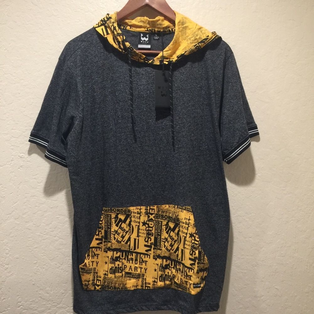 ❌SOLD❌ WXYZ Punk Party Hooded Shirt NWT
